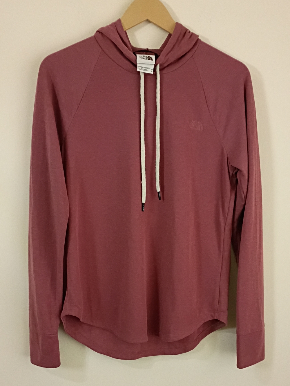 The North Face Women's Mauve Hooded Long Sleeve Pullover